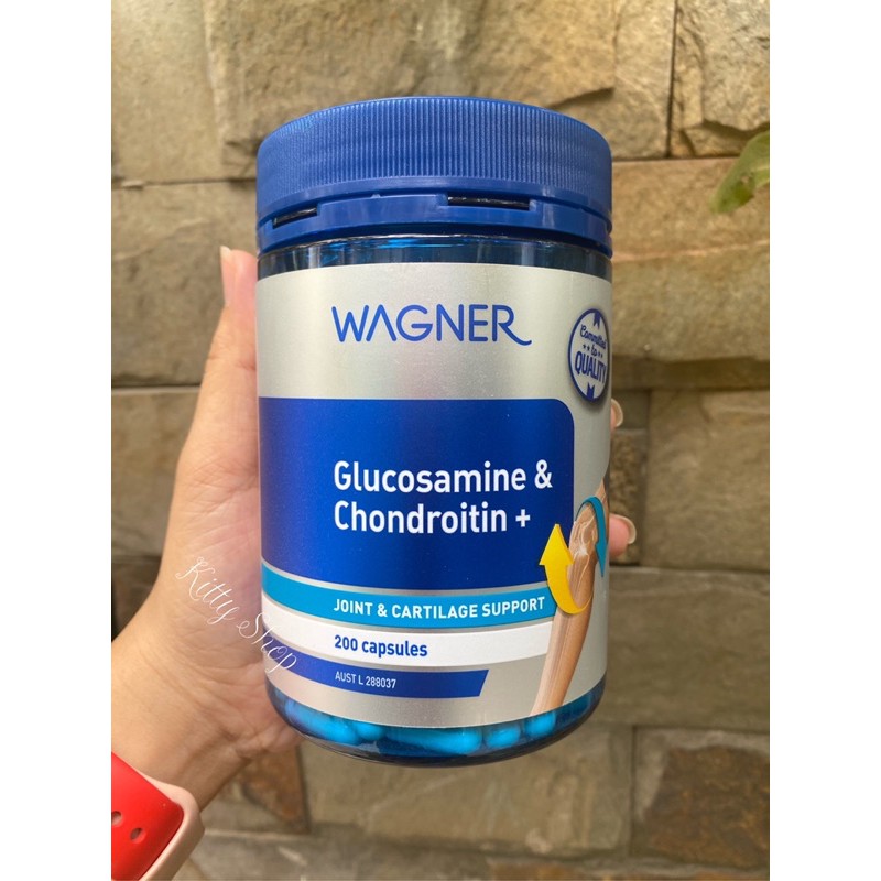 GLUCOSAMIN &amp; CHONDROTIN WAGNER LỌ 200 VIÊN CHÍNH HÃNG ALPEN