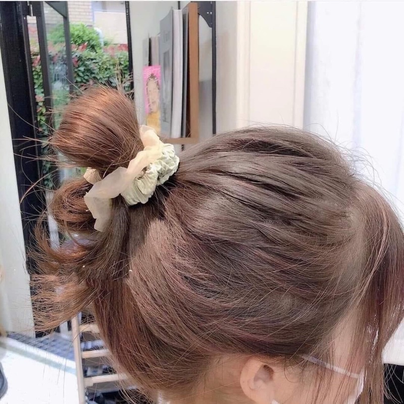 Thuốc nhuộm tóc Nâu trà sữa, Nâu khói sữa kèm bộ dụng cụ nhuộm tóc