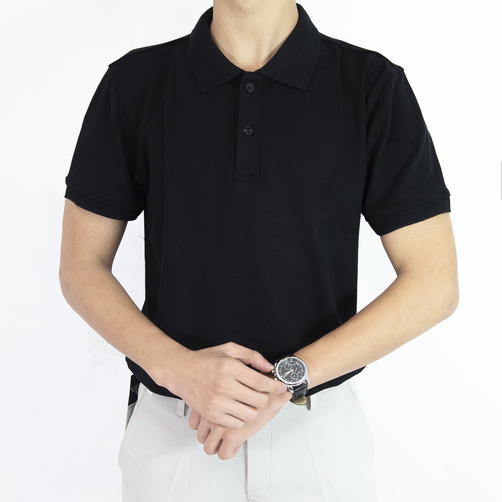  Áo Thun Phông Nam Trơn Tay Ngắn có cổ bẻ đẹp Polo Nam cao cấp chất cotton FAVITI AT01 | BigBuy360 - bigbuy360.vn