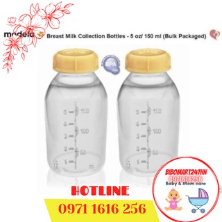 Bình 150ml in nổi cổ hẹp .