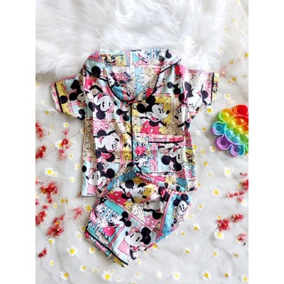 Bộ pyzama lụa cho bé 8-18kg