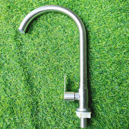 Vòi Rửa Chén Bát Phi 24 Inox 304 100% Cao Cấp - Vòi Rửa Chậu Chén  Inox 304 xoay 360 độ
