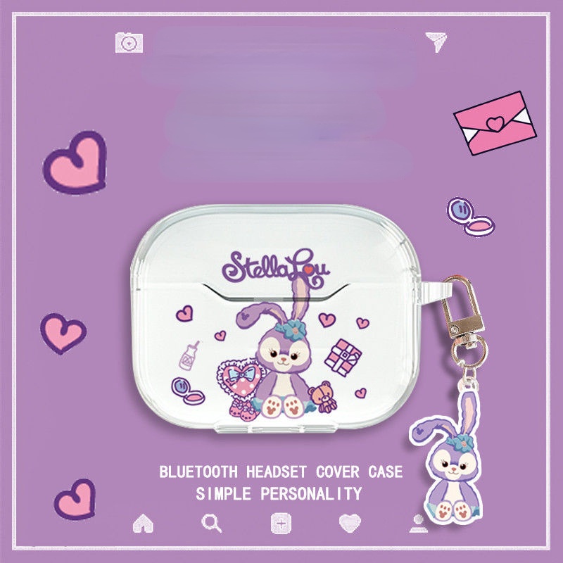 Vỏ Bảo Vệ Hộp Sạc Tai Nghe Baseus S1 Mềm Hình Cô Gái Dễ Thương