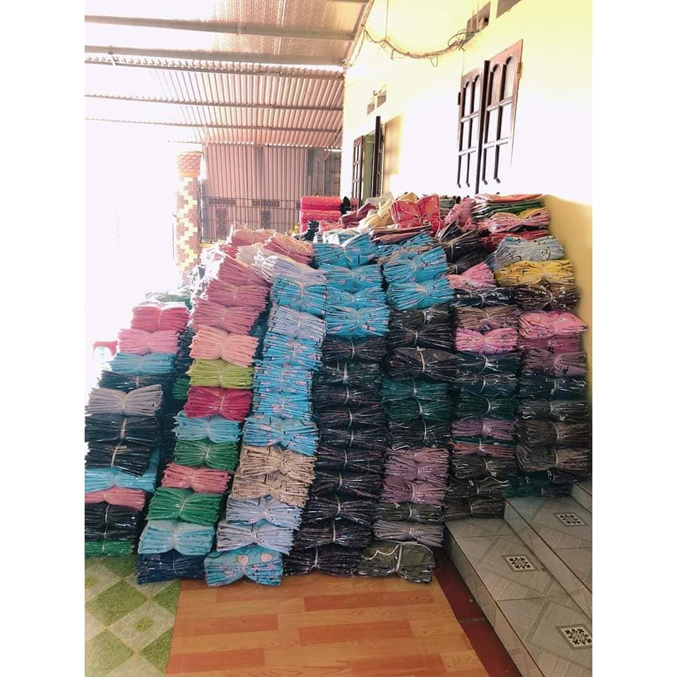 Set ngủ cộc pijama nữ (được chọn màu, gửi random họa tiết) Free size dưới 60kg | BigBuy360 - bigbuy360.vn