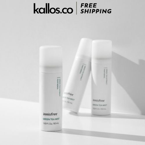 Xịt Khoáng Innisfree Green Tea Hyaluronic Mist - Kallos Vietnam