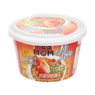 Thùng 12 tô Mì trộn Yes Mom hương vị cua