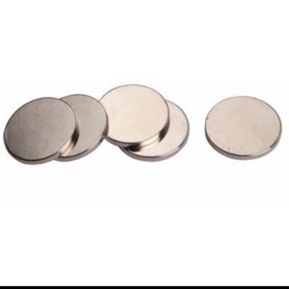 Nam châm viên trắng đất hiếm 15x2mm
