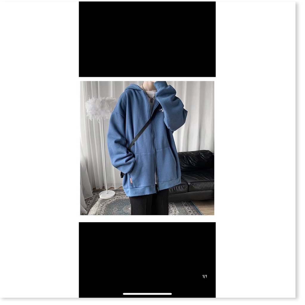 Áo nỉ dây kéo form to y hình SIÊU ĐỆP THỜI TRANG HÀN QUỐC HOT THỜI TRANG KME FASHION