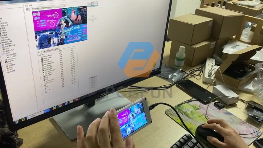 Màn Hình Hiển Thị mini pcbfun 3.5 inch ips usb aida64 360° | BigBuy360 - bigbuy360.vn