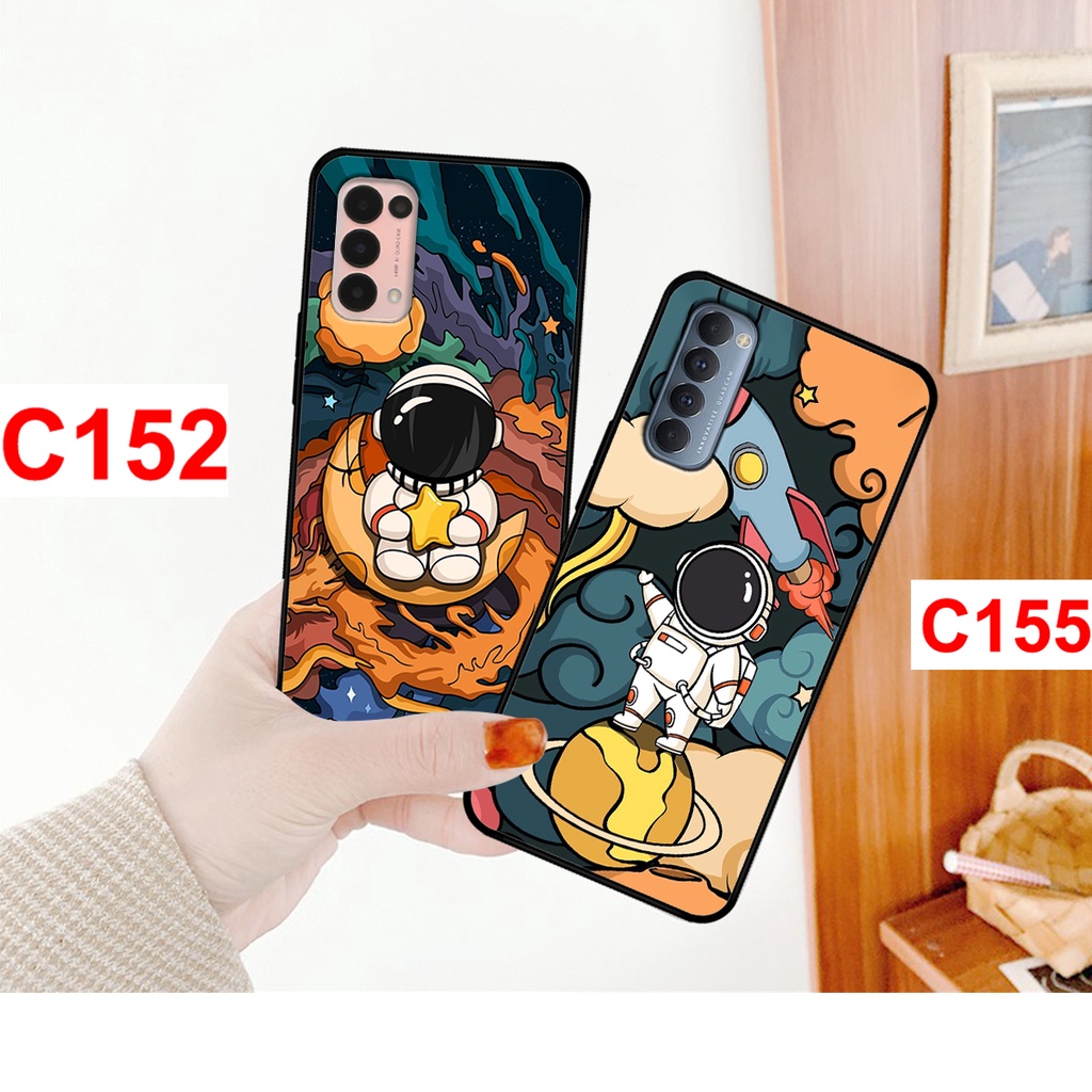 Ốp lưng Oppo Reno 4 - Reno 4 Pro - Oppo Reno 5 in hình vũ trụ 3D cá tính.