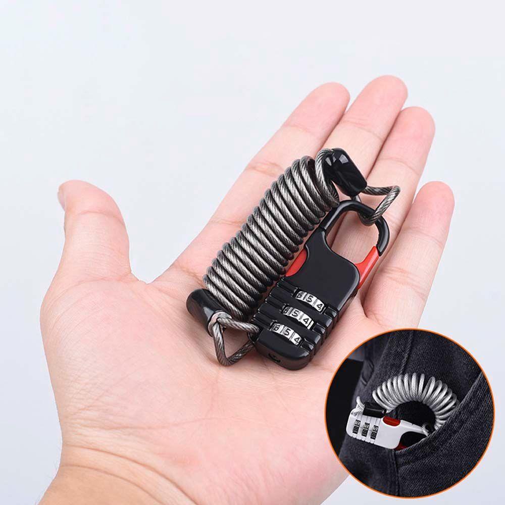Dây Xích Khóa Mũ Bảo Hiểm Chống Trộm An Toàn
