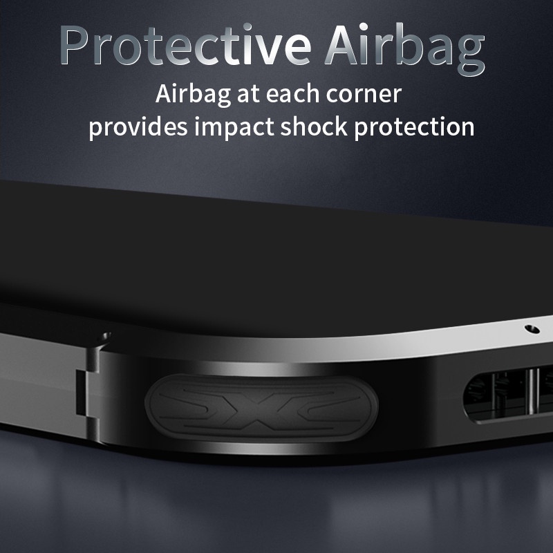 Ốp Điện Thoại Dạng Giáp Nhám Viền Nhôm Sang Trọng Chống Sốc Chống Rơi Cho iPhone 14 Plus 14 14 Pro Max 14 Pro