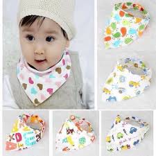 Combo 10 Yếm Cotton 2 lớp cài nút cho Bé