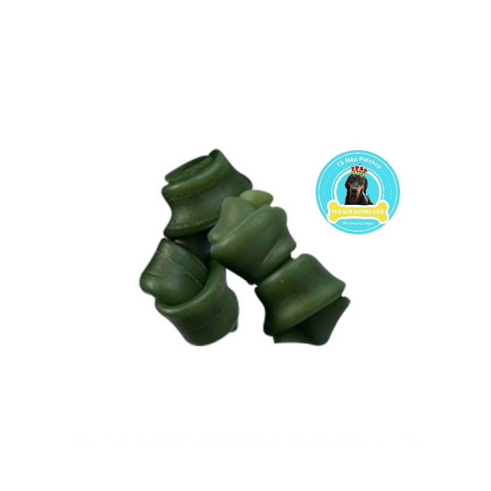 DOGGYMAN XƯƠNG NƠ CHLOROPHYLL RAWHIDE FREE HỖ TRỢ SẠCH RĂNG THƠM MIỆNG 10 CÂY