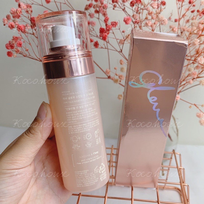 XỊT KHOÁNG MISSHA GLOW SKIN BALM TO GO MIST | BigBuy360 - bigbuy360.vn