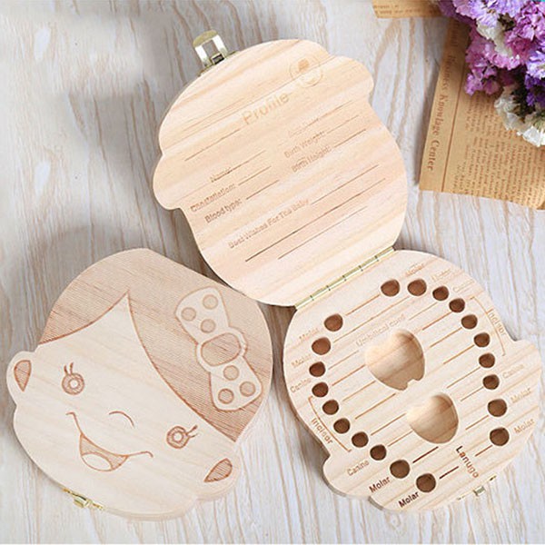 [Hot]-[ Siêu Khuyến Mại] - Hộp Đựng Răng Sữa Cho Bé