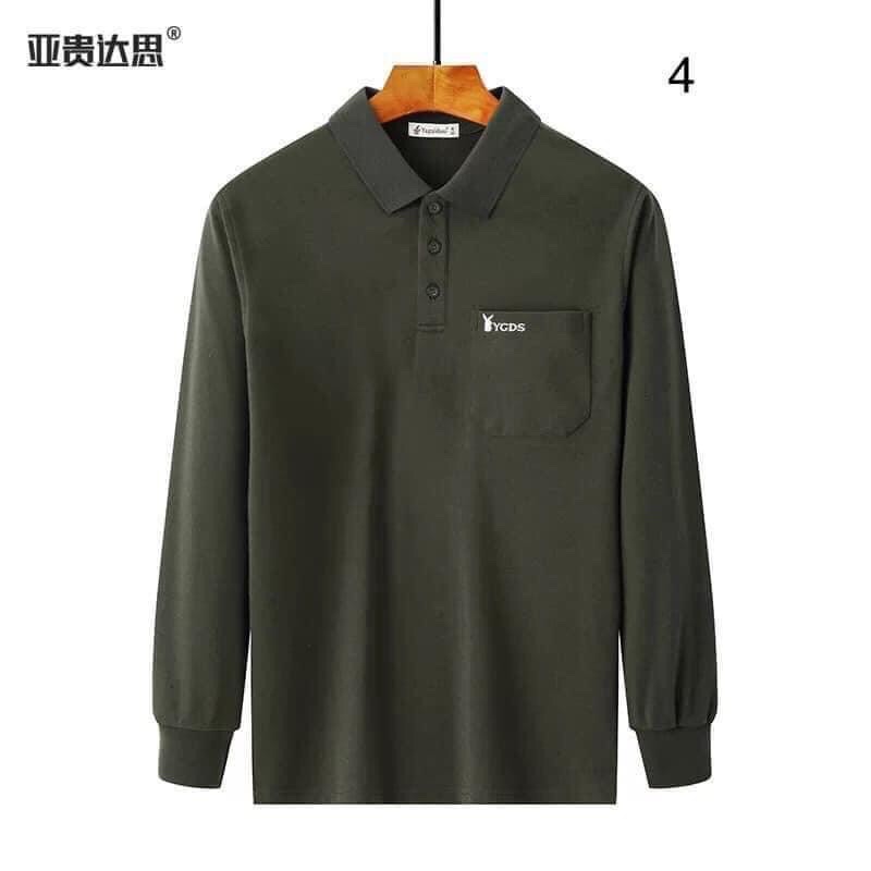 Áo nam cổ Polo dài tay
