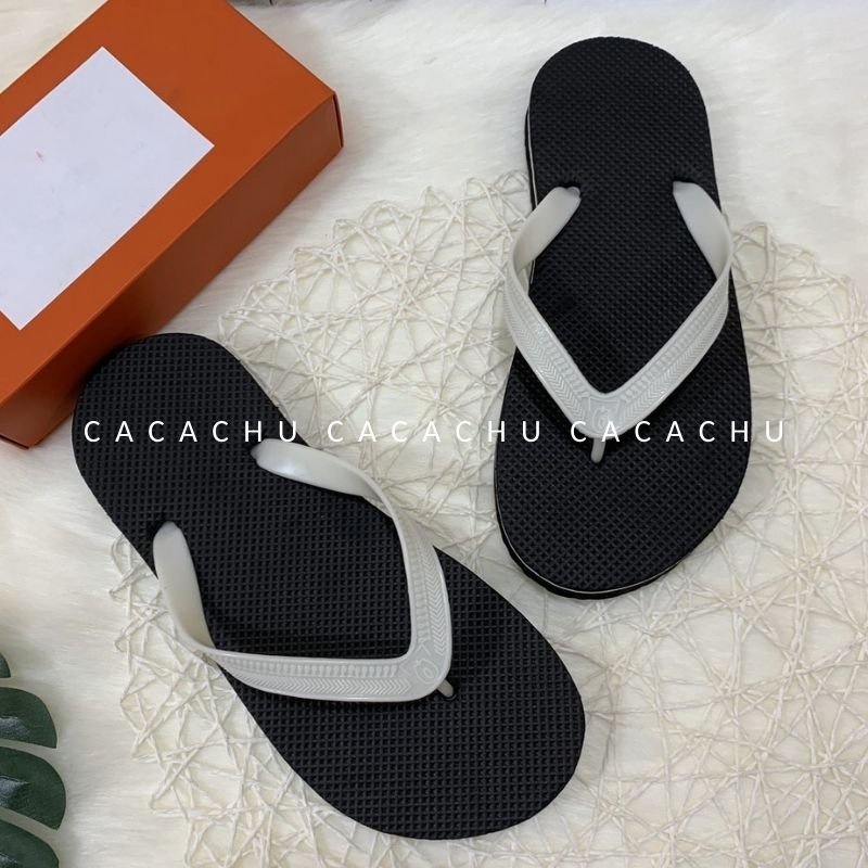 Dép tông nam nữ xỏ ngón kẹp Thái Lan unisex siêu êm giá rẻ CACACHU D020-3, dép tông lào mẫu đơn giản 4 màu đủ size 36-43