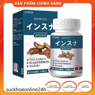 Viên tiểu đường INSUNA - Nhật Bản - phòng ngừa biến chứng bệnh tiểu đường