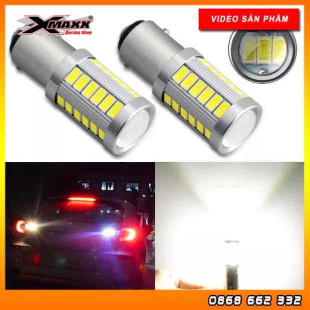 Bóng led hậu Stop 33 Tim siêu sáng.Bóp phanh chớp