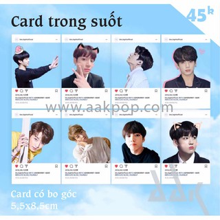 [Jungkook] Card trong suốt Instagram Jungkook