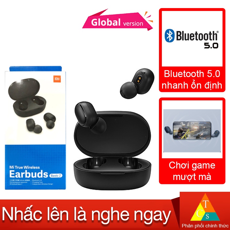 Tai nghe Bluetooth True Wireless Earbuds Basic 2 Xiaomi BHR4272GL Bản Quốc Tế
