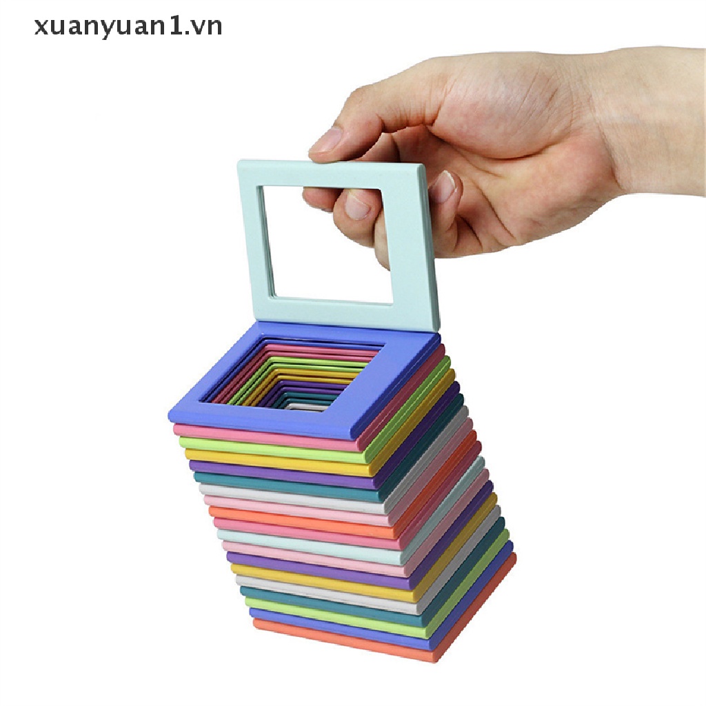 Khung Ảnh Nam Châm Mini Hai Mặt Nhiều Màu Sắc