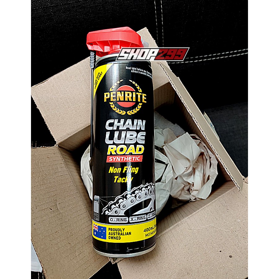 Xịt dưỡng sên xích cao cấp PENRITE CHAIN LUBE ROAD 400ML
