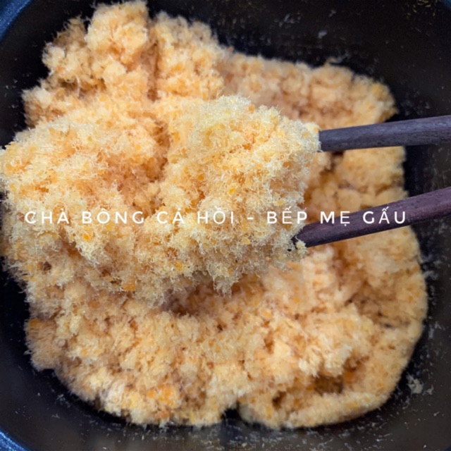 Chà bông cá hồi mẹ Gấu