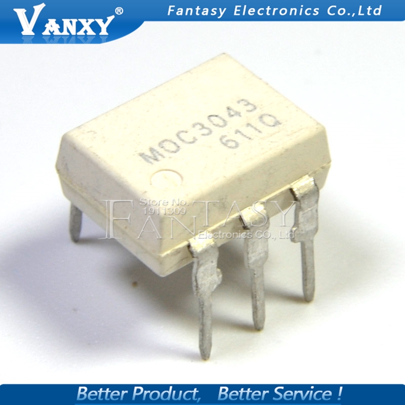 Bộ 10 Ic Cách Ly Quang Moc3043 Dip6 Dip