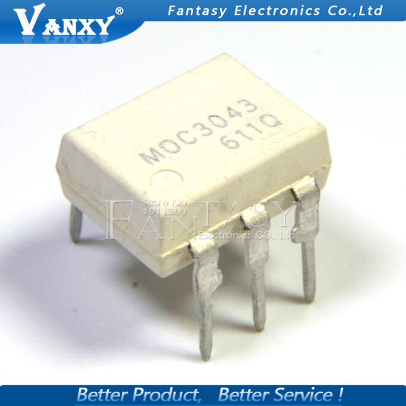 Bộ 10 Ic Cách Ly Quang Moc3043 Dip6 Dip