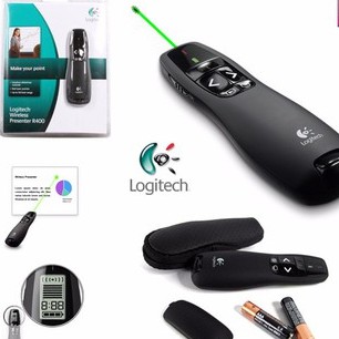 Bút Trình Chiếu -Bút Chỉ Laser Logitech R400