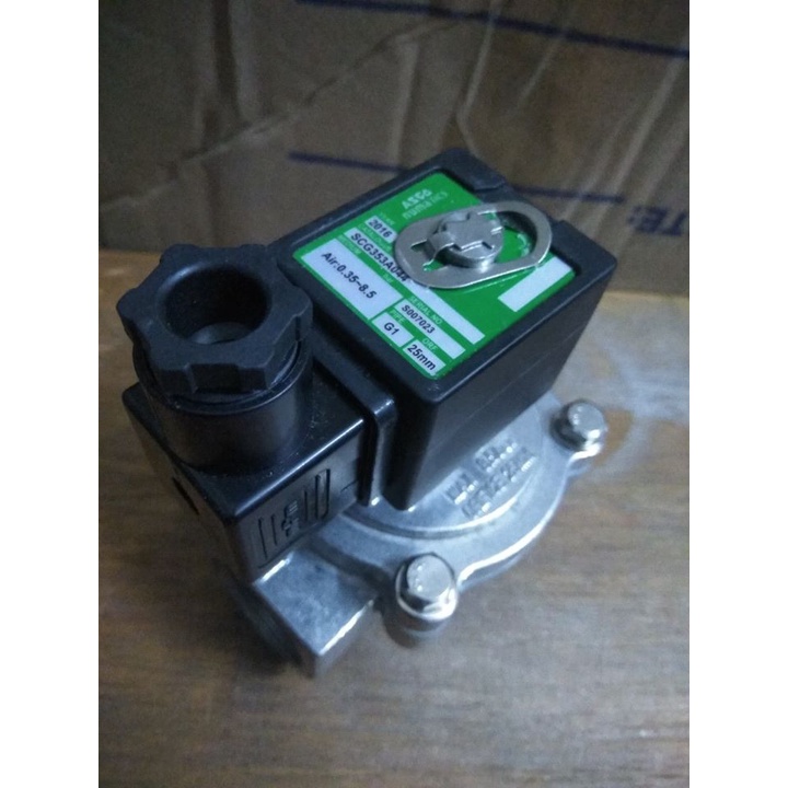 Van giũ bụi asco SCG353A044 ren 1 icnh (phi 34, điện 220VAC)