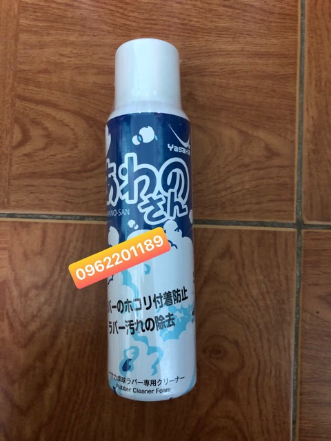 NƯỚC RỬA MẶT VỢT BÓNG BÀN DẠNG BỌT  YASAKA JAPAN-RUBBER CLEANER FOAM