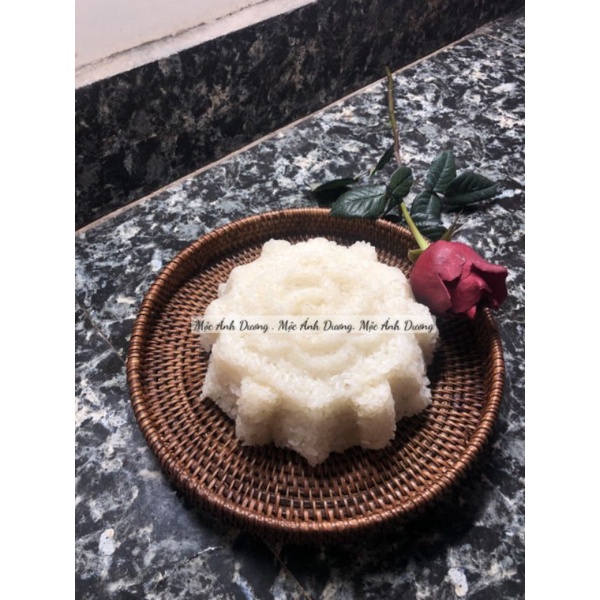 KHUÔN XÔI GỖ MỘC HÌNH HOA HỒNG