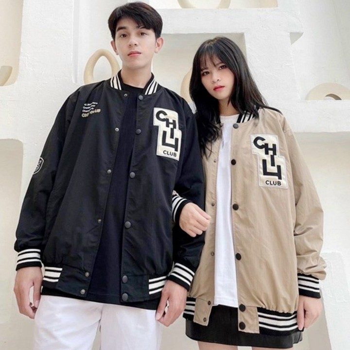 Áo khoác gió 2 lớp Bomber lót D.a.s hàng đẹp đẹp cá tính-A659