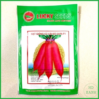 Hạt giống củ cải đỏ sapa lucky 20gr
