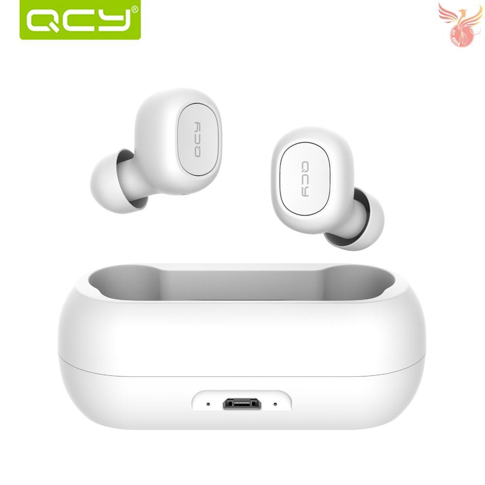 Tai Nghe Nhét Tai Qcy T1C Bluetooth 5.0 Tws Có Mic Kèm Phụ Kiện