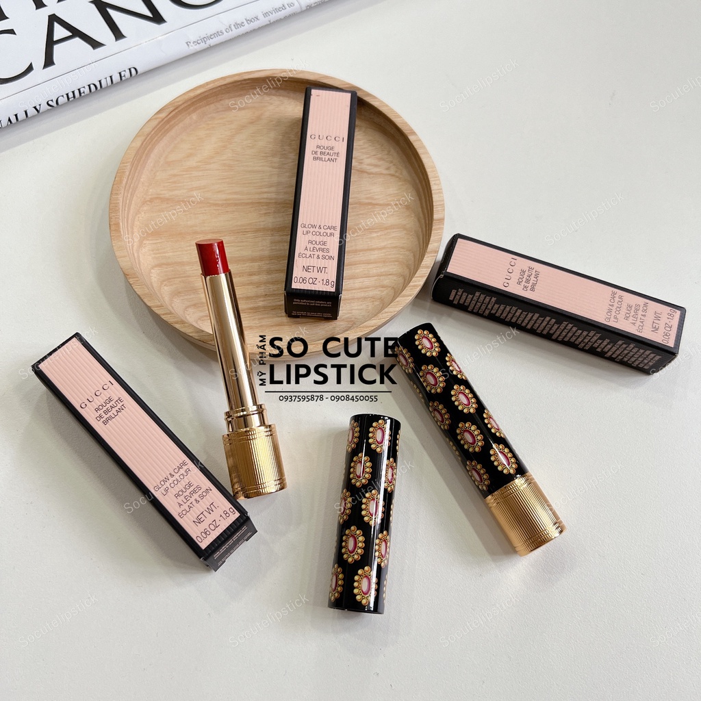 Son Gu Xì Glow and Care Màu 515, Màu 25, Màu 214