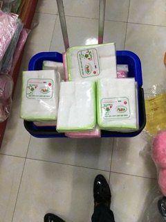 Khăn sữa Mipbi xuất nhật