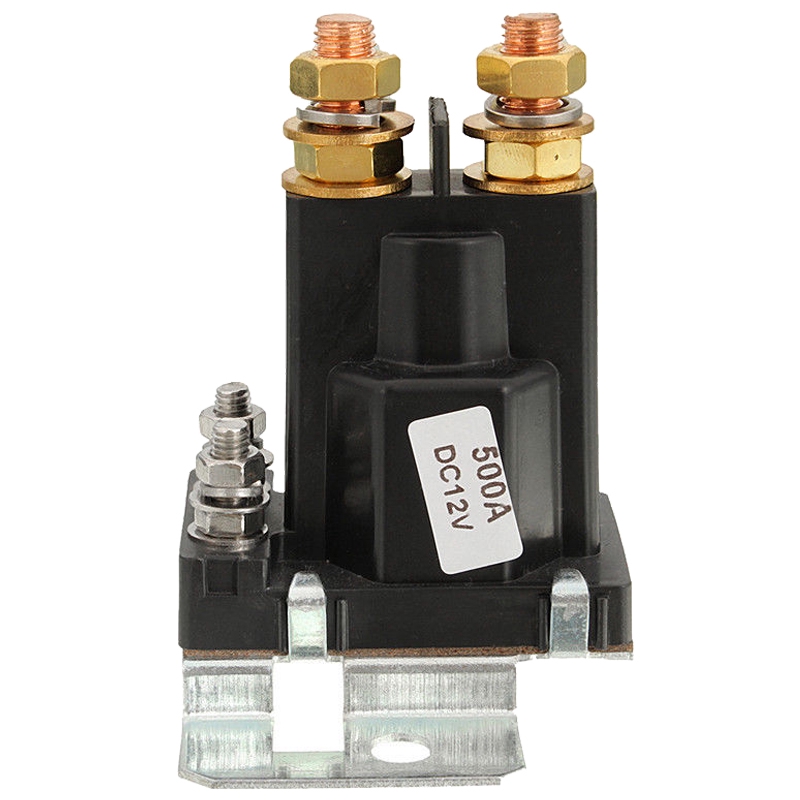 Rơ le khởi động bật / tắt 4 chấu 500A 12V dùng cho xe hơi