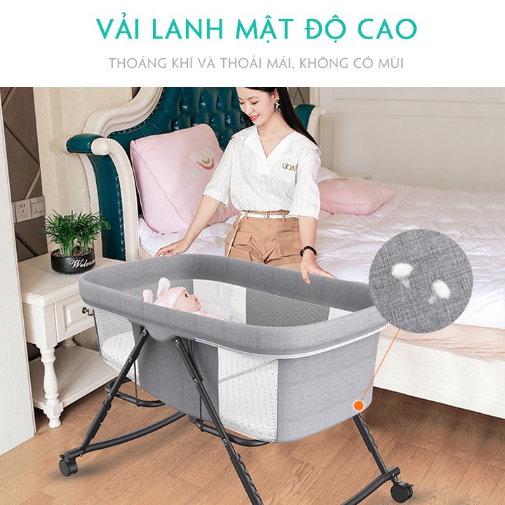 Nôi cho bé gấp gọn ,Siêu Nhẹ Đa Năng tiện lợi_ Leli Official