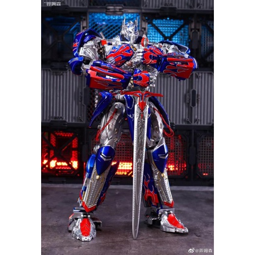 Mô hình Optimus Prime BS-03 BS 03 Black Mamba Transformers The Last night KO BS03 người máy lắp ghép rô bốt biến hình xe