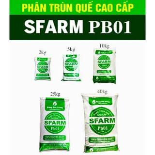 Phân trùn quế Sfarm (gói 2kg)