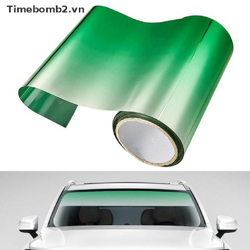 2 Miếng Dán Kính Chắn Gió Chống Tia UV Cho Xe Hơi