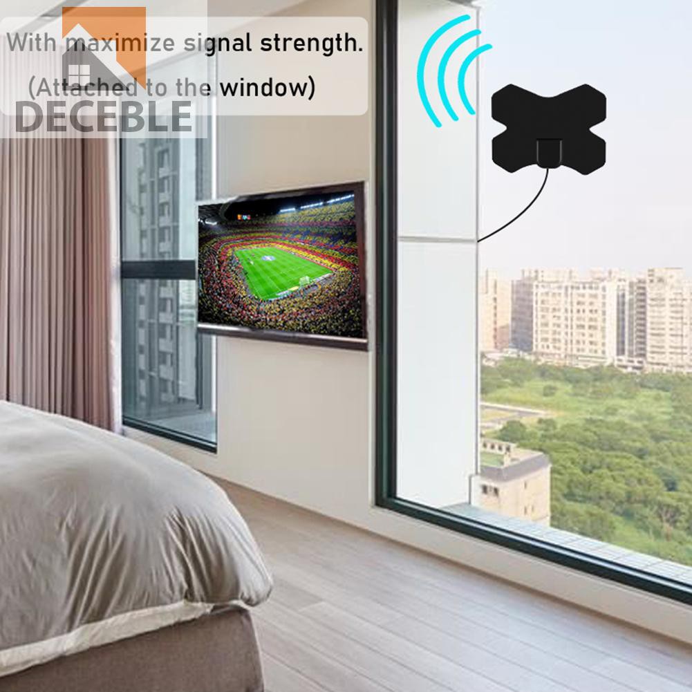 Ăng Ten Khuếch Đại Tín Hiệu Kỹ Thuật Số Trong Nhà 150 Dặm Hd 4k Tv | BigBuy360 - bigbuy360.vn