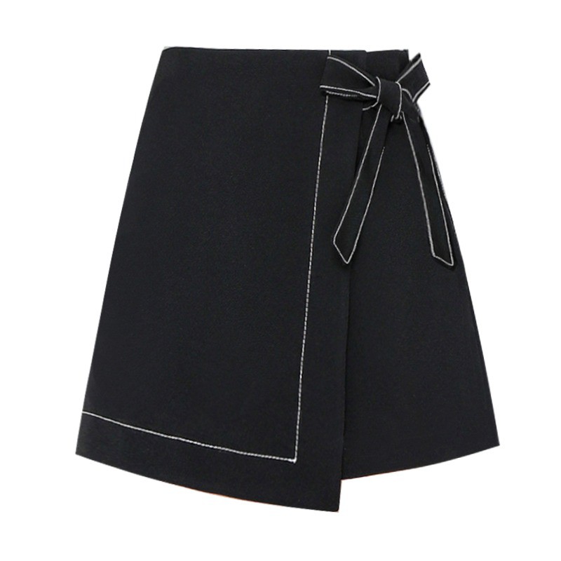 Chân Váy Chữ A Nữ Ngắn Buộc Nơ Chỉ Nổi Fullsize Ulzzang CV21 | BigBuy360 - bigbuy360.vn