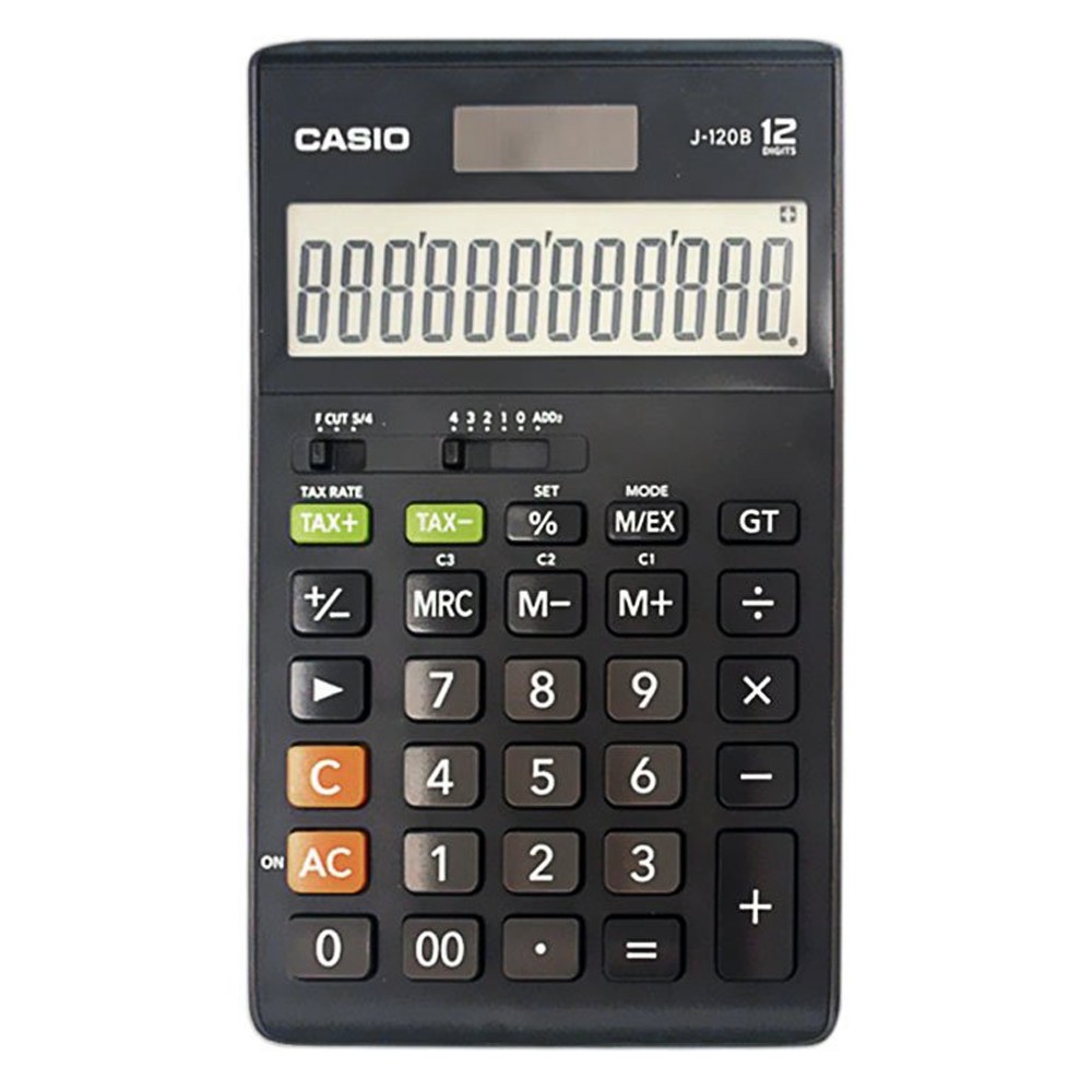 Máy Tính Văn Phòng CASIO J-120B (Chính Hãng) Bitex