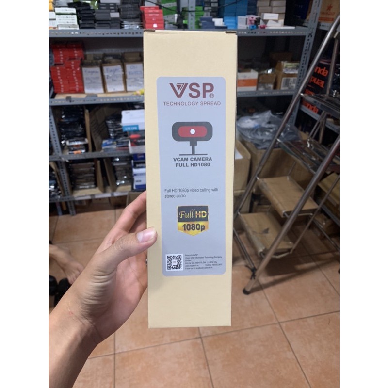 Webcam Vcam 1080p Chân Cao Không Mic | BigBuy360 - bigbuy360.vn