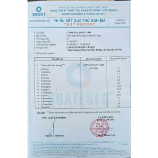 Tinh dầu Long Não (thương hiệu Lê Quế)